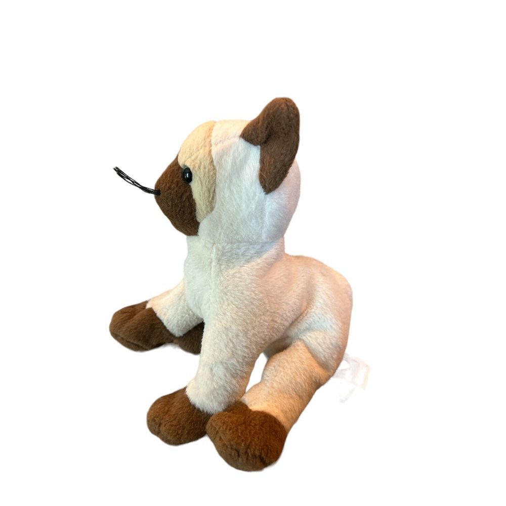 Ganz Webkinz Siamese Cat Kitten HM160 Plush Stuffed Animal Toy Friend NO CODE